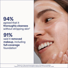 Fragrance-free label on Skinfix cleanser suitable for sensitive skin