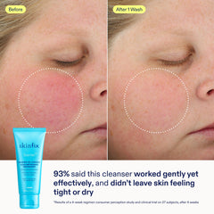 Skinfix Moisture-boosting hydration swatch on skin