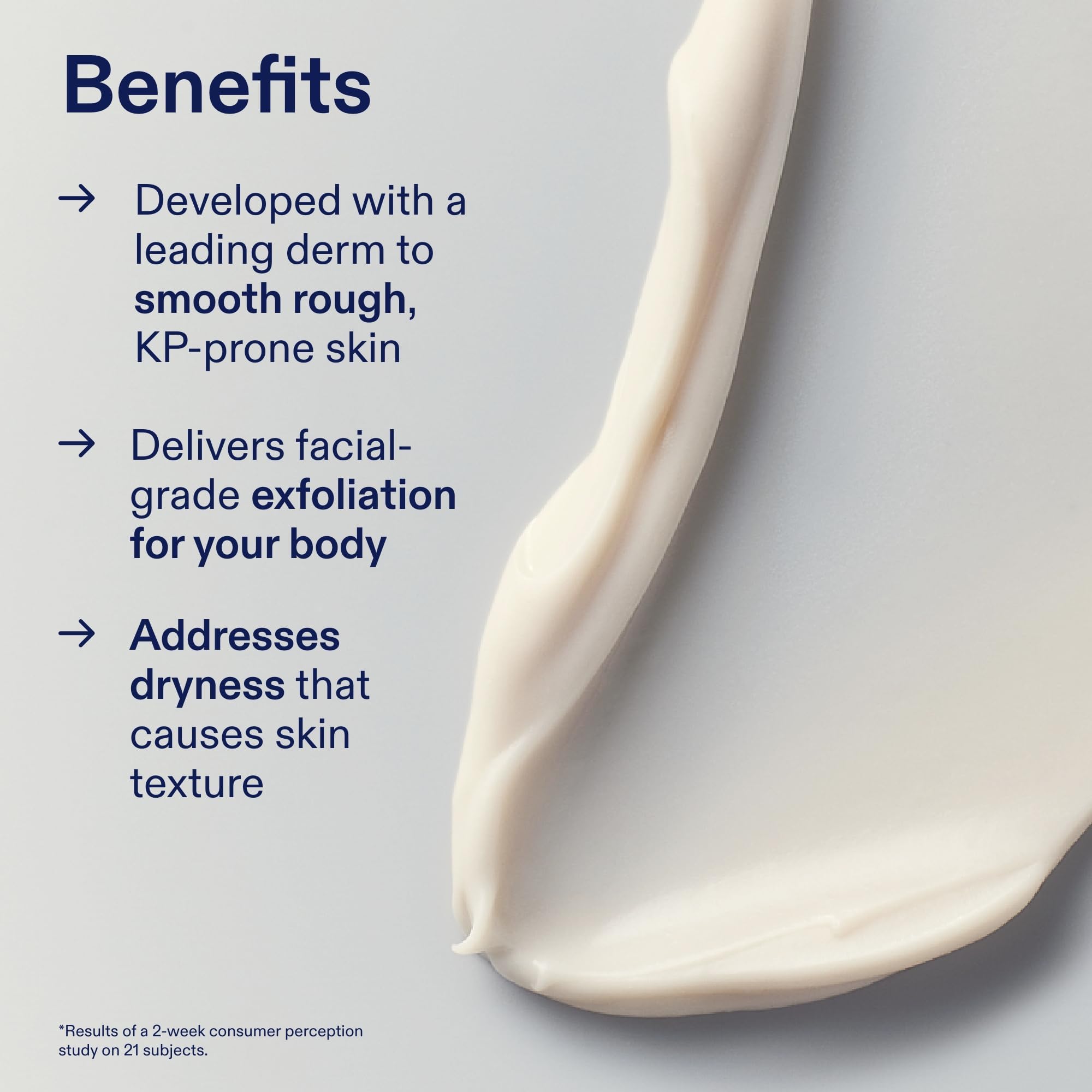 Label highlights fragrance-free, vegan, and cruelty-free Skinfix KP + PsO formula