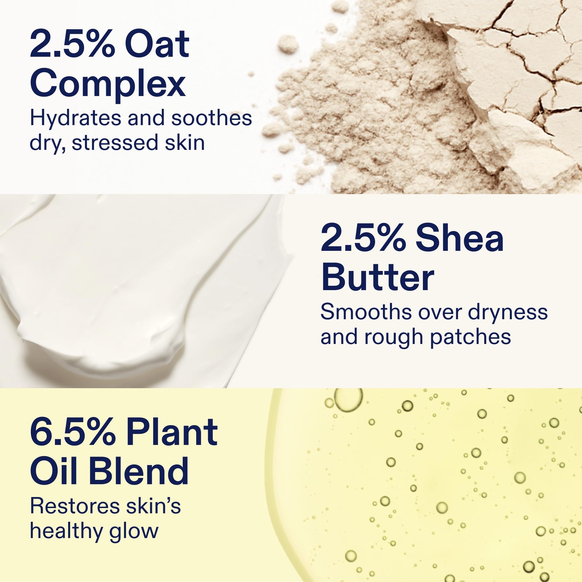 Skinfix Lipid-Boost packaging emphasizes fragrance-free formula and vegan status