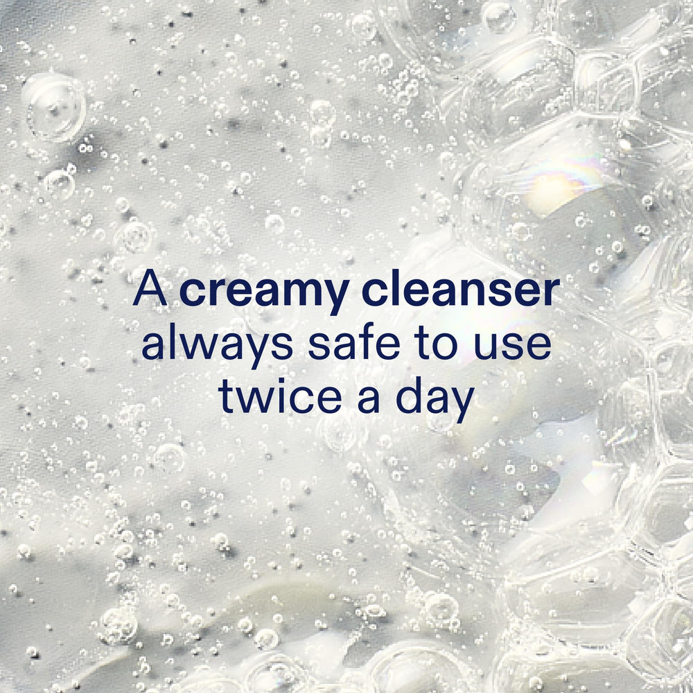 Skinfix prebiotic cleanser foaming lather removes dirt without drying sensitive skin.