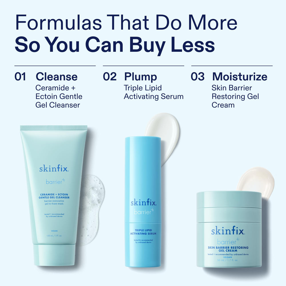 Skinfix Skin Barrier Gel Cream vegan cruelty-free icons