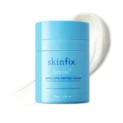 Skinfix Triple Lipid-Peptide Cream jar closeup showing rich hydration