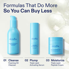 Skinfix morning routine shot featuring the cream for daily nourishment