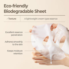 SKINFOOD 1957 Rice Daily Sheet Mask on-face display for at-home spa-like ritual
