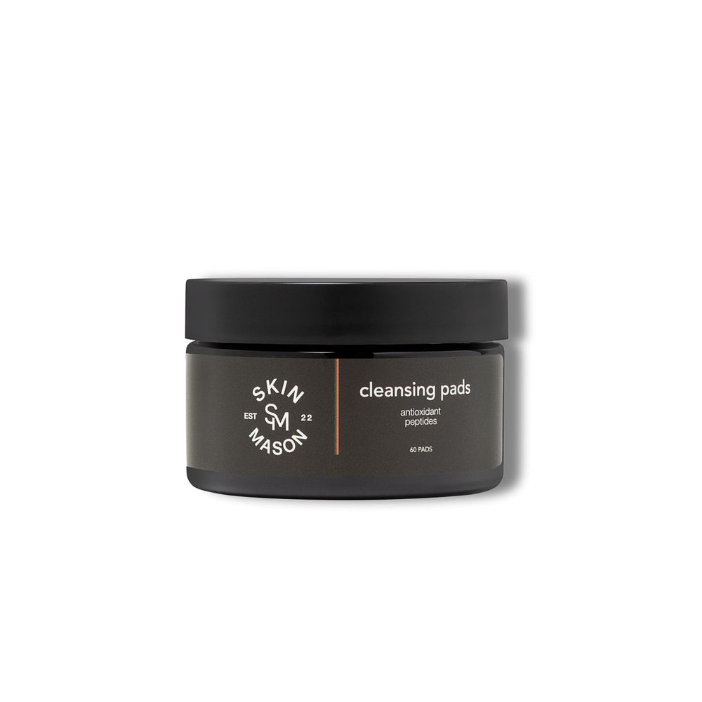 SkinMason Daily Exfoliating Pads pack front for daily cleansing and blemish-friendly care