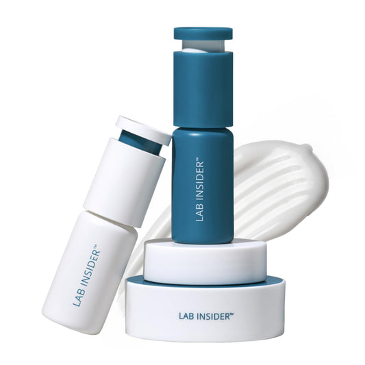 SKINN Caffeine Eye Cream bottle close-up for fading dark circles.