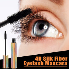 SKINOSM mascara before and after lashes with visible transformation