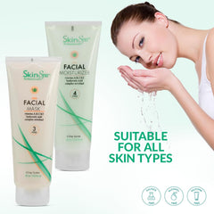 SkinSpa daily facial mud mask suggesting detoxifying clays and hydrating minerals for pores