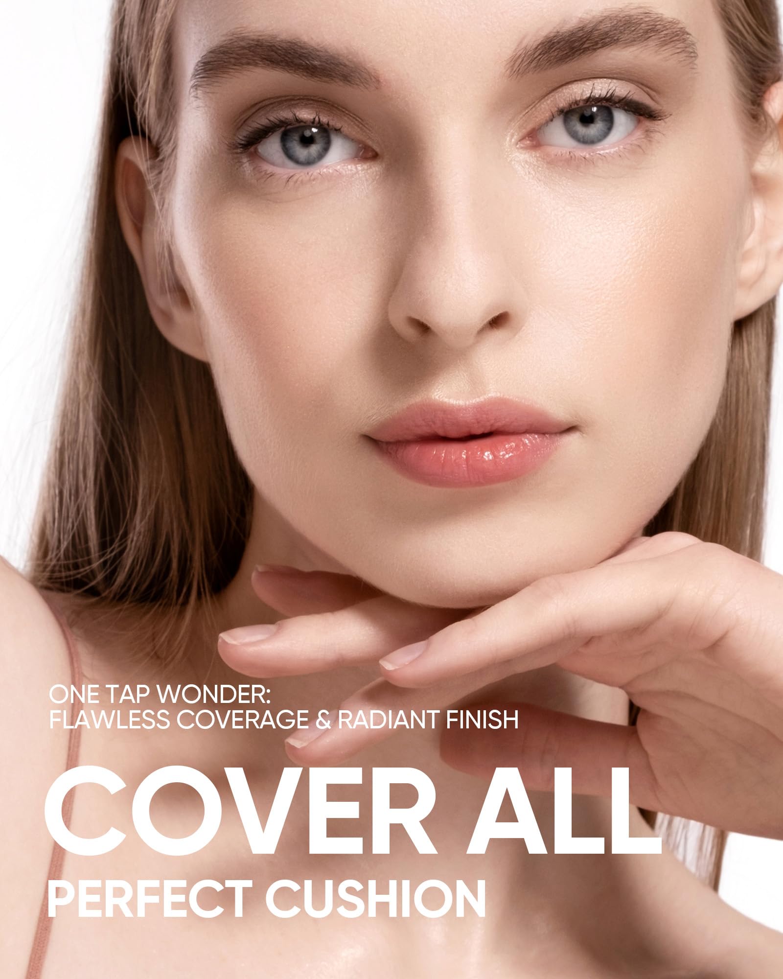 SKINTIFIC Cushion Foundation oil-control film in action maintaining a fresh look all day