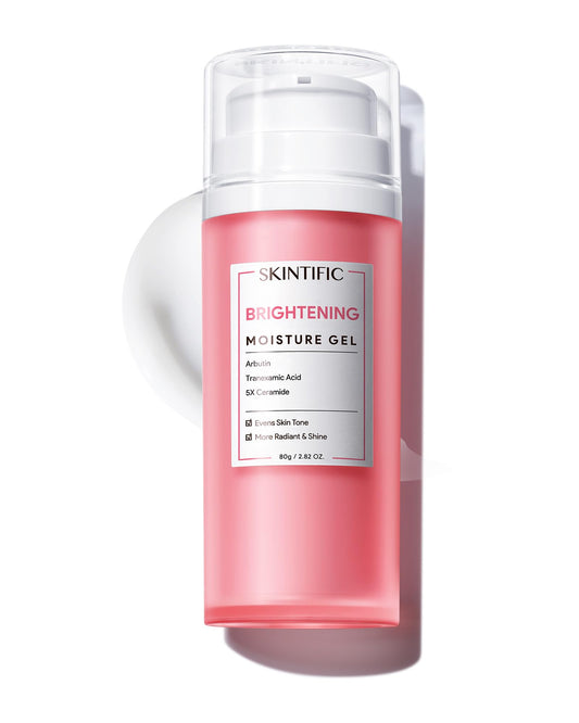 Skintific MSH Niacinamide Brightening Cream packaging closeup for daily use.