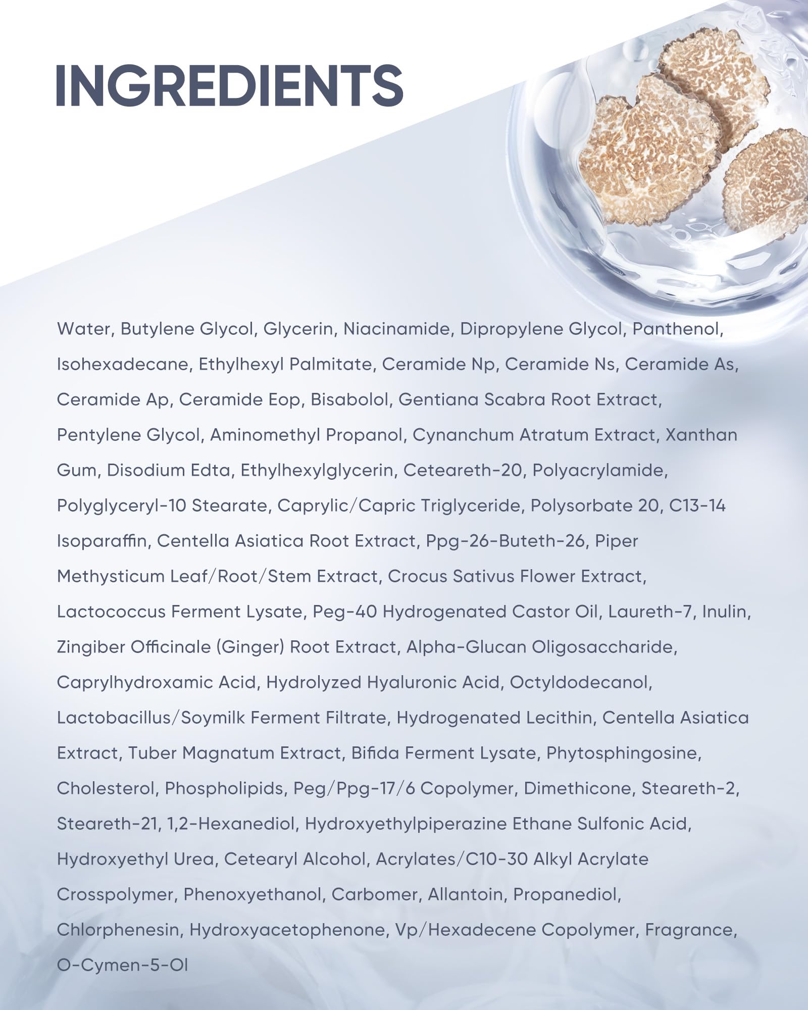 SKINTIFIC Truffle Biome glow result after use with calmer skin