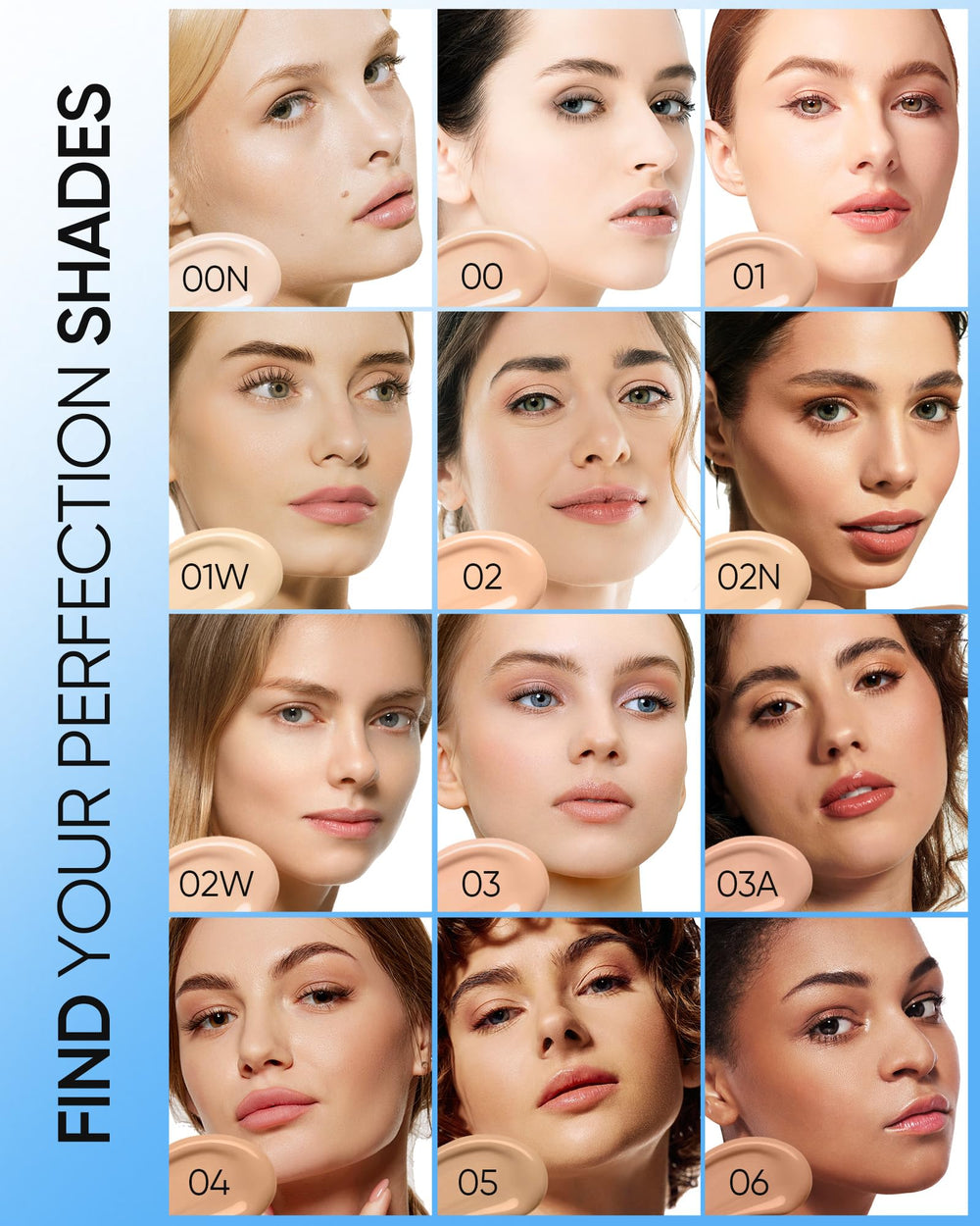 Skintific Velvet Matte Cushion Blue 03 Petal texture close-up shows smooth, breathable finish.