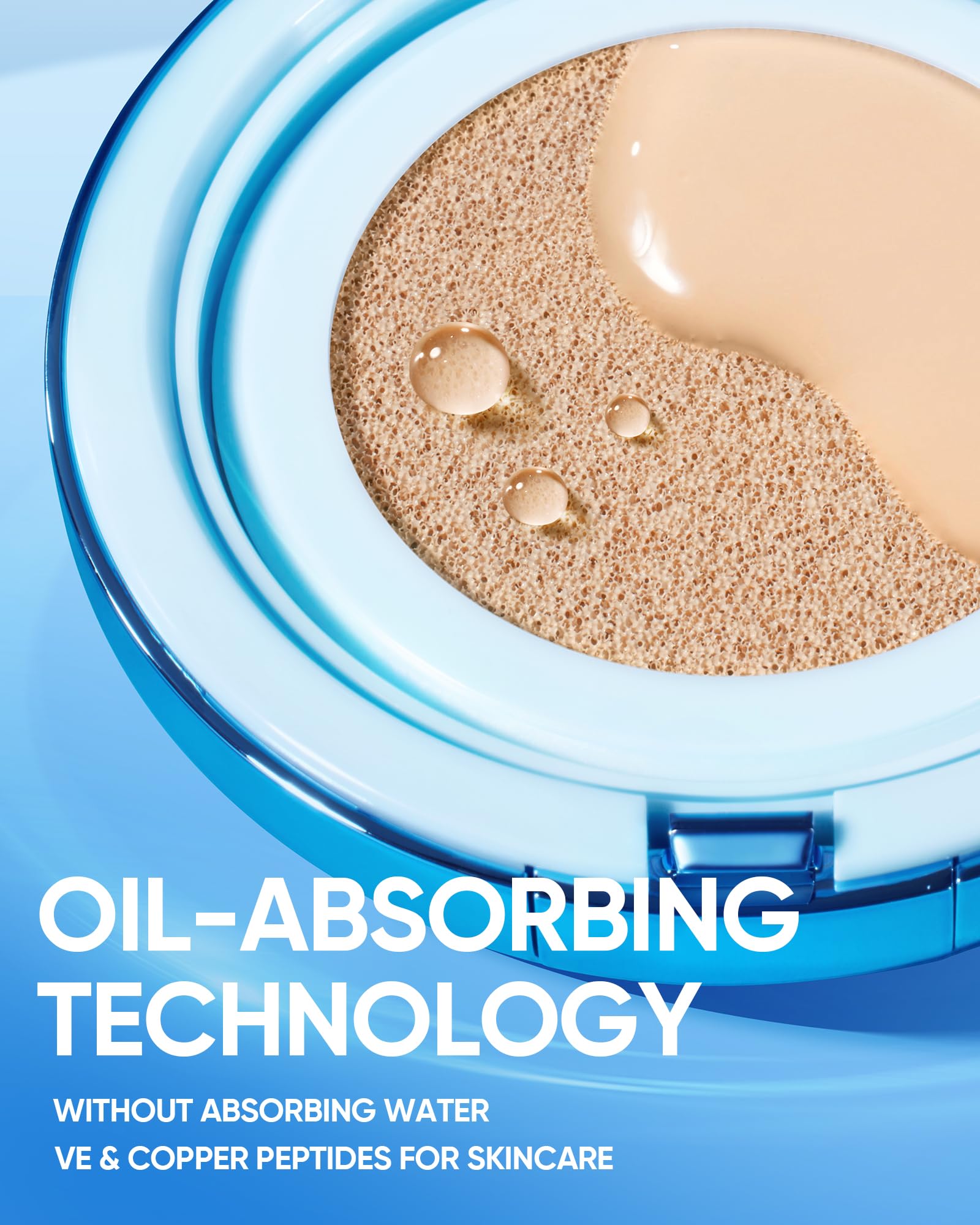 Product tested for waterproof and transfer-proof performance against moisture.