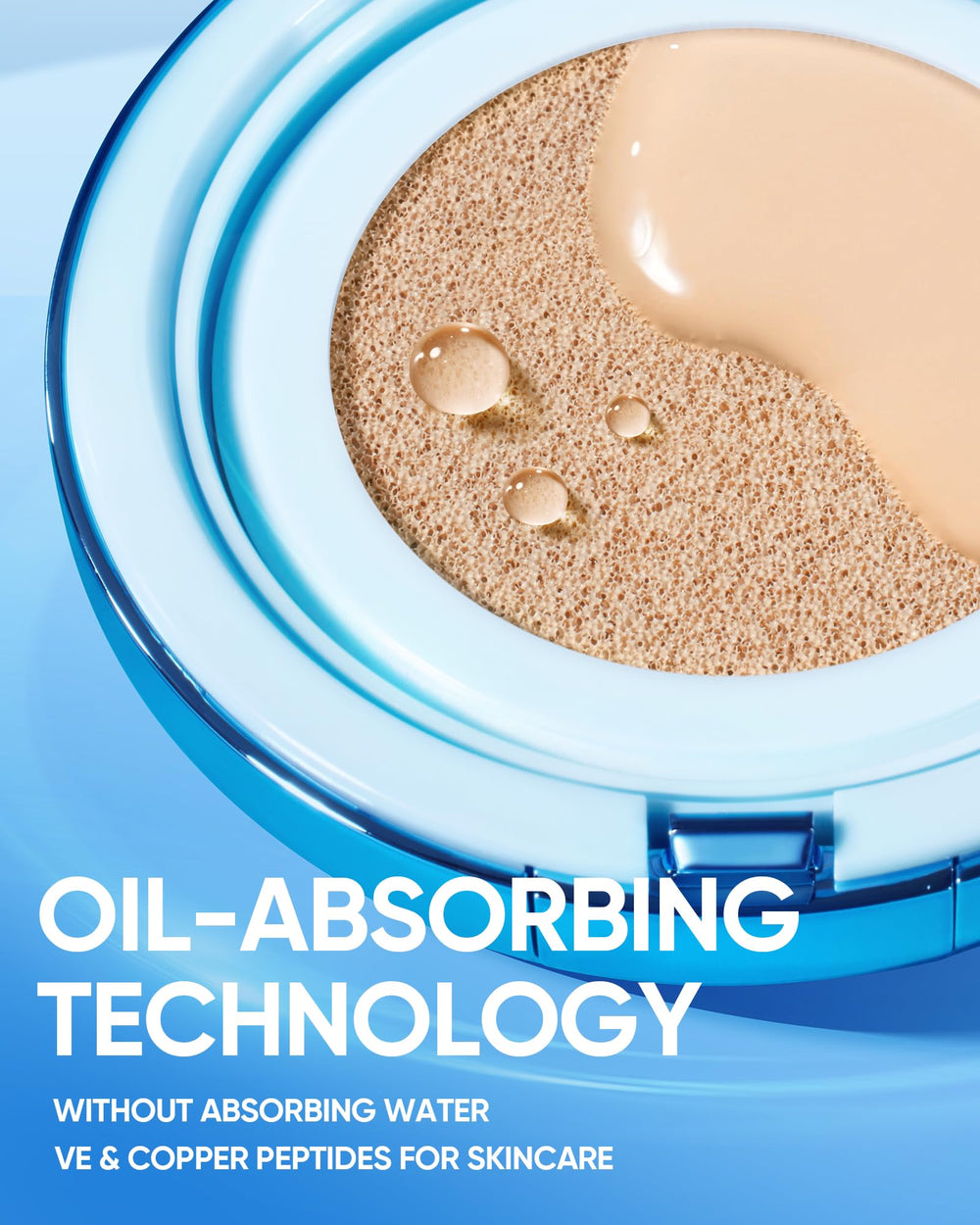 Product tested for waterproof and transfer-proof performance against moisture.