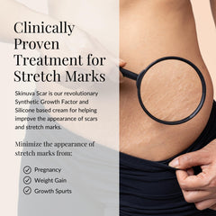 Skinuva silicone-cream base creates ideal conditions for active ingredients.