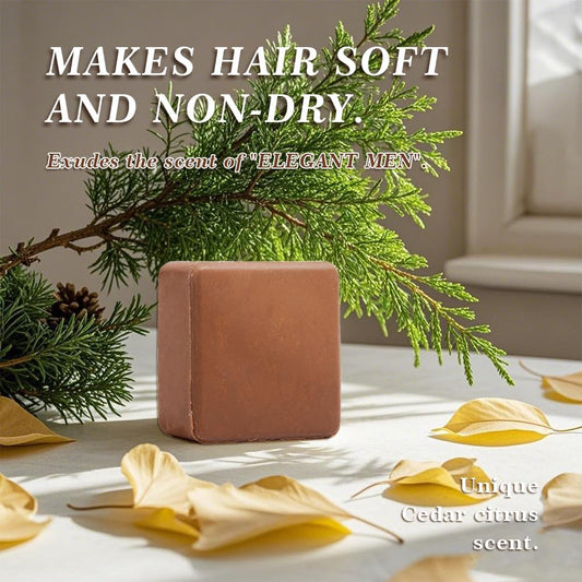 SKIRIFINE shampoo bar quick-lather action delivers rich foam for efficient grooming.