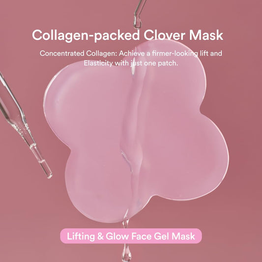 Skit Clover patch on forehead to support radiance and smoother texture.
