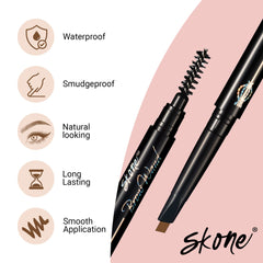Skone Peanut Butter swatch shows blonde friendly color with lasting wear
