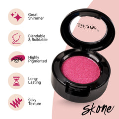 Skone Gems Chocolates swatch delivers deep pigment and a silky finish for bold or subtle looks