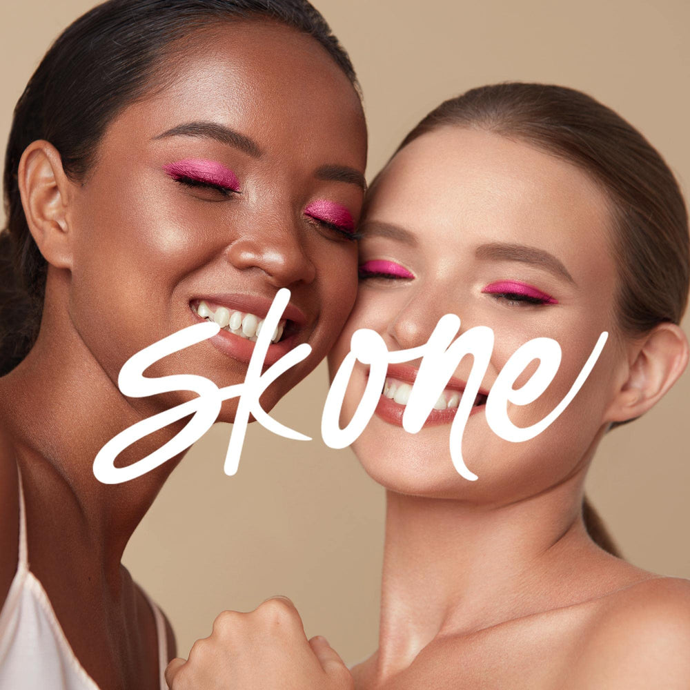 Skone Gems Flowers swatch yields airy shimmer and buildable color for layered looks