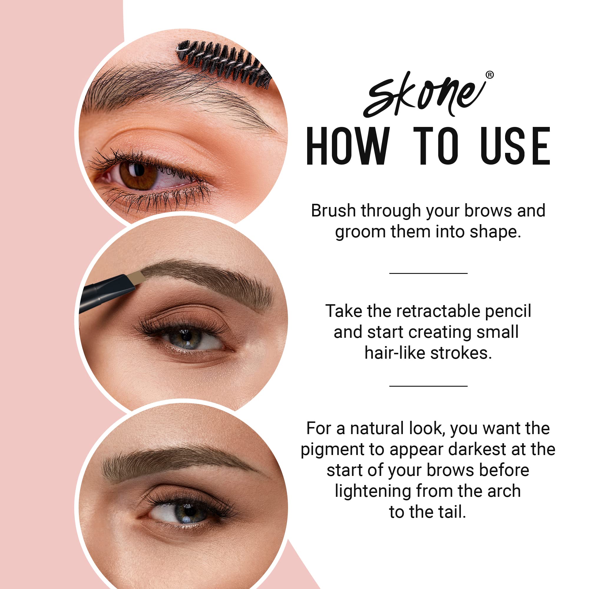 Skone Insanely Intense Eye Tattooed Eyeliner tech provides vibrant, long-lasting color.