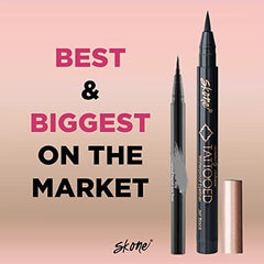 Skone jet-black eyeliner suitable for daily and special looks.