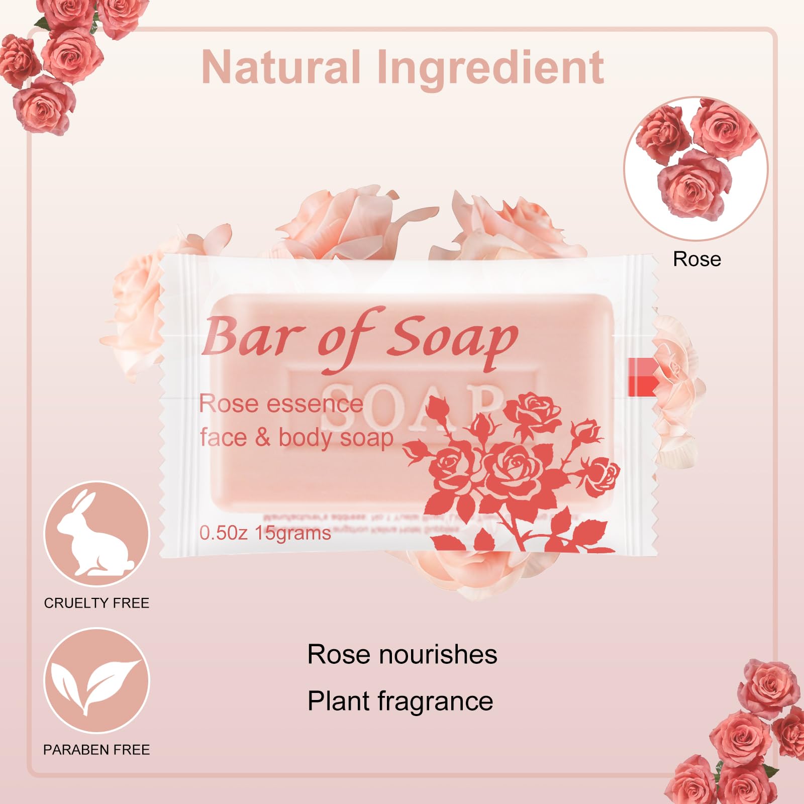 Skourvut individually wrapped hotel soap maintains freshness in bathrooms