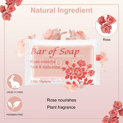 Skourvut individually wrapped hotel soap maintains freshness in bathrooms