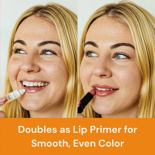 Sky and Sol Lip Jelly texture close-up highlights glossy, nourishing finish