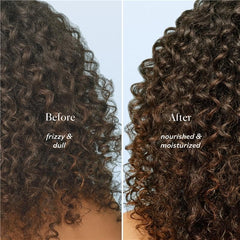 Sky Organics castor oil rosemary on textured hair suggests smoother ends