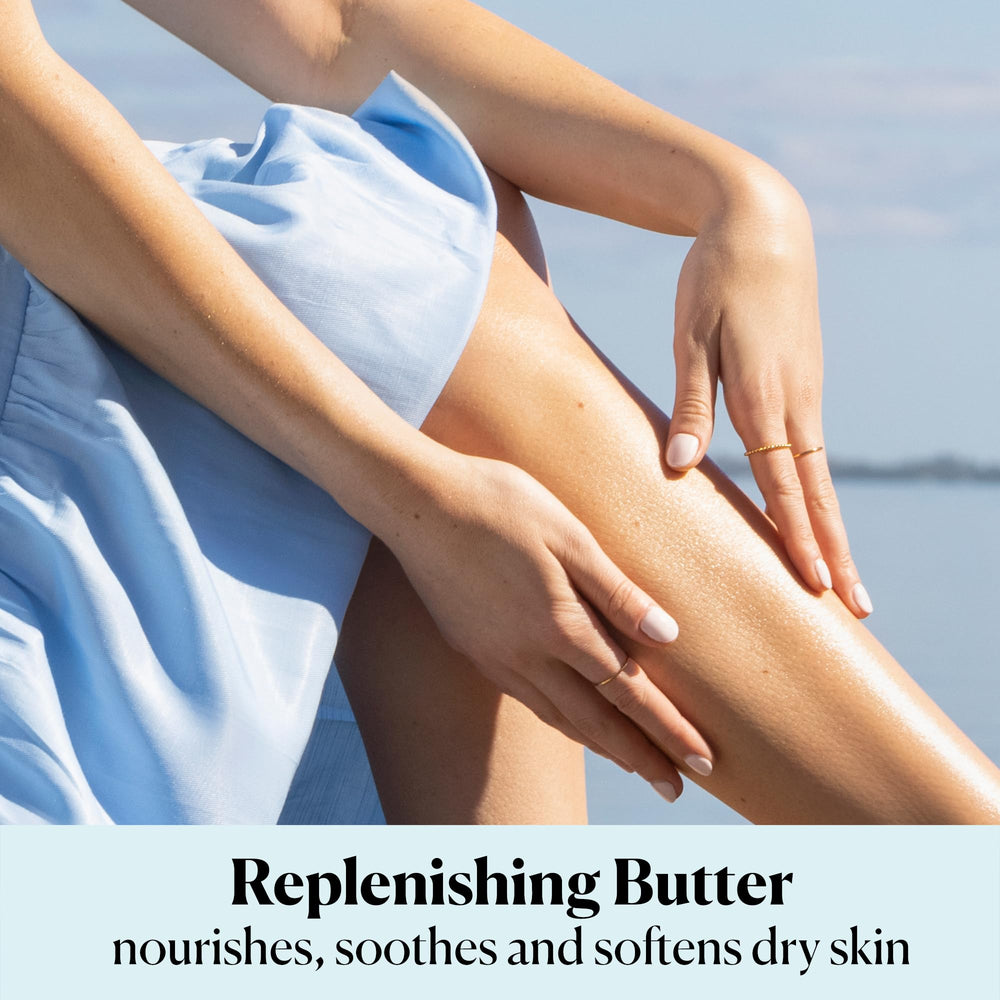 Sky Organics Shea Butter softens dry skin for a radiant, supple finish
