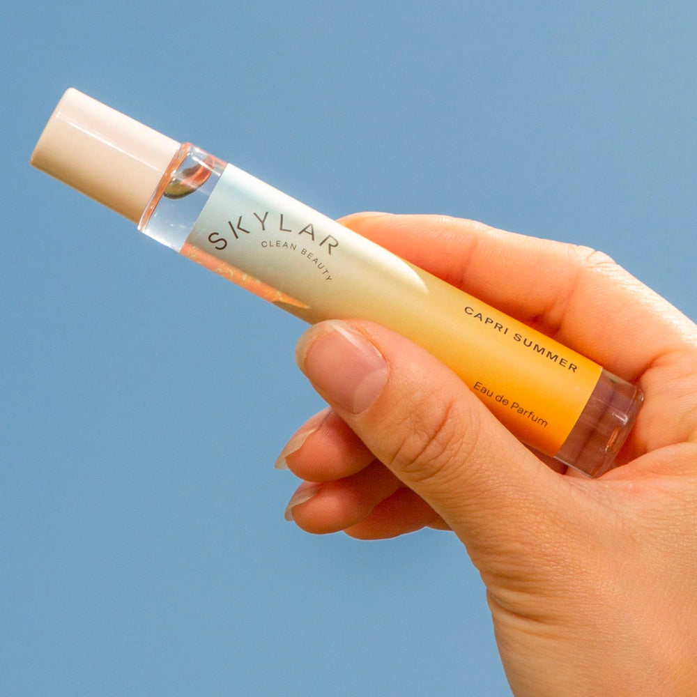 Skylar Capri Summer applied on skin for a gentle, skin-friendly wear