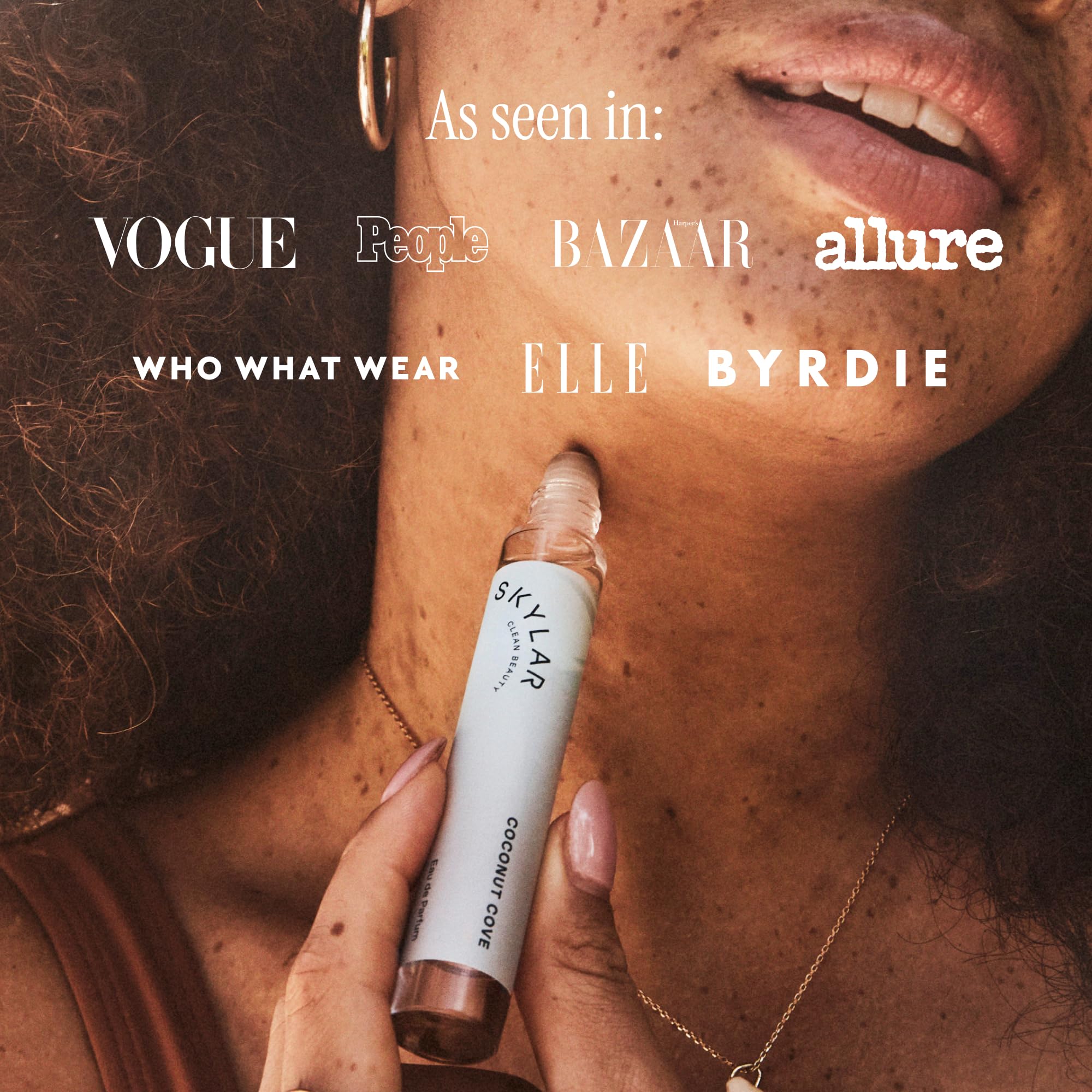 Skylar Coconut Cove daily-use routine suggests versatile, unisex fragrance.