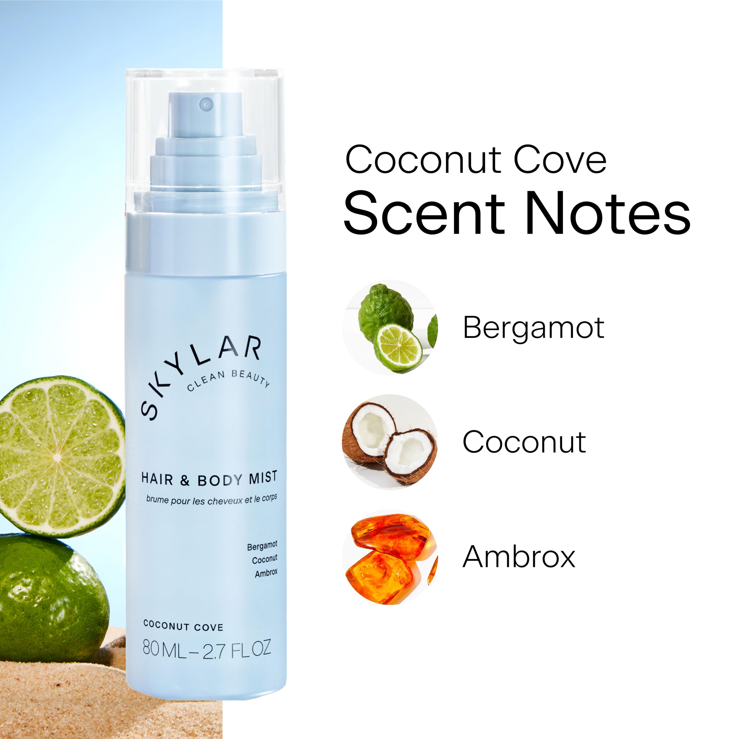 Skylar Coconut Cove travel pack fits neatly in your bag.
