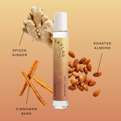 Applying Skylar Fall Cashmere shows easy layering with other scents.