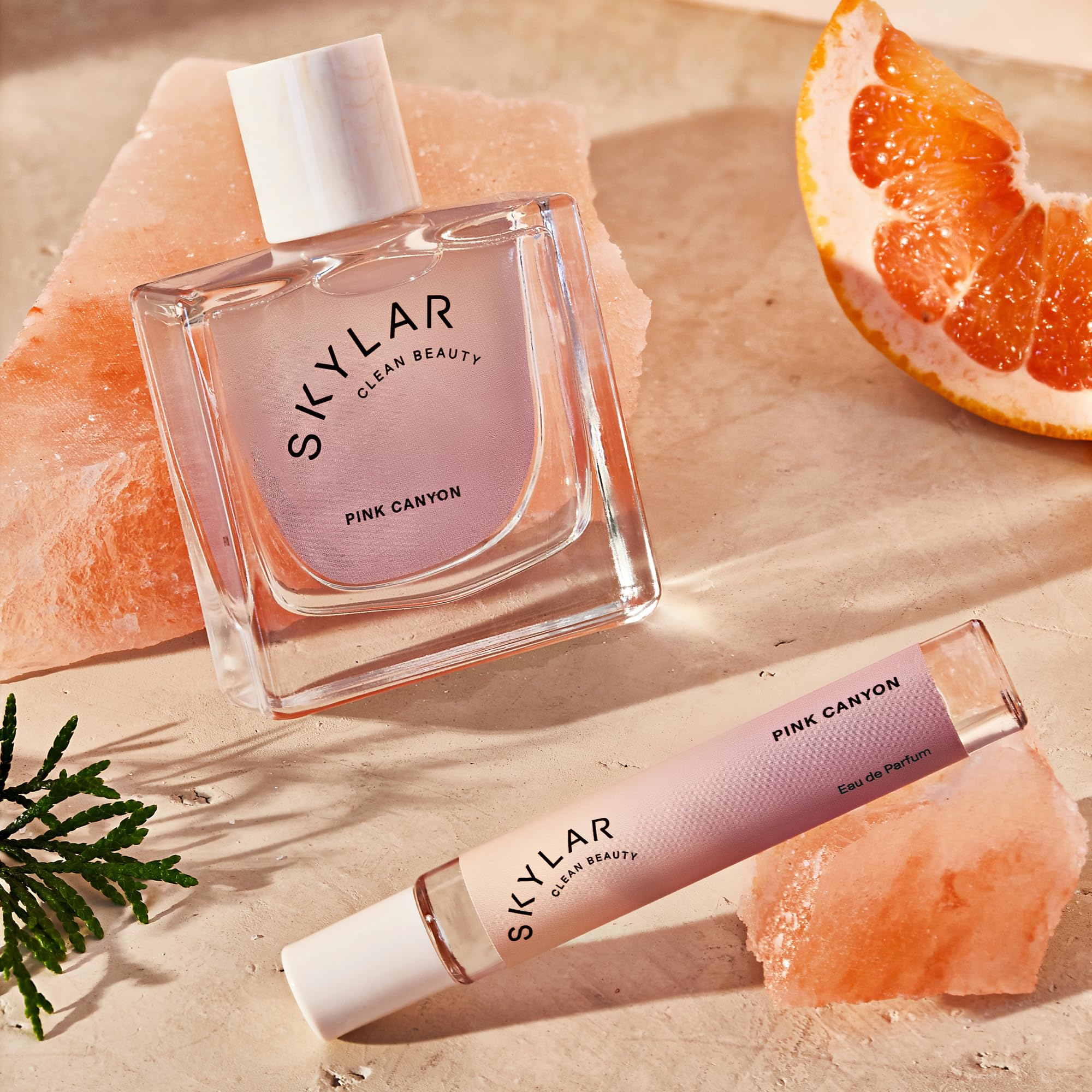 Skylar Pink Canyon label and ingredients emphasize safety and transparency.