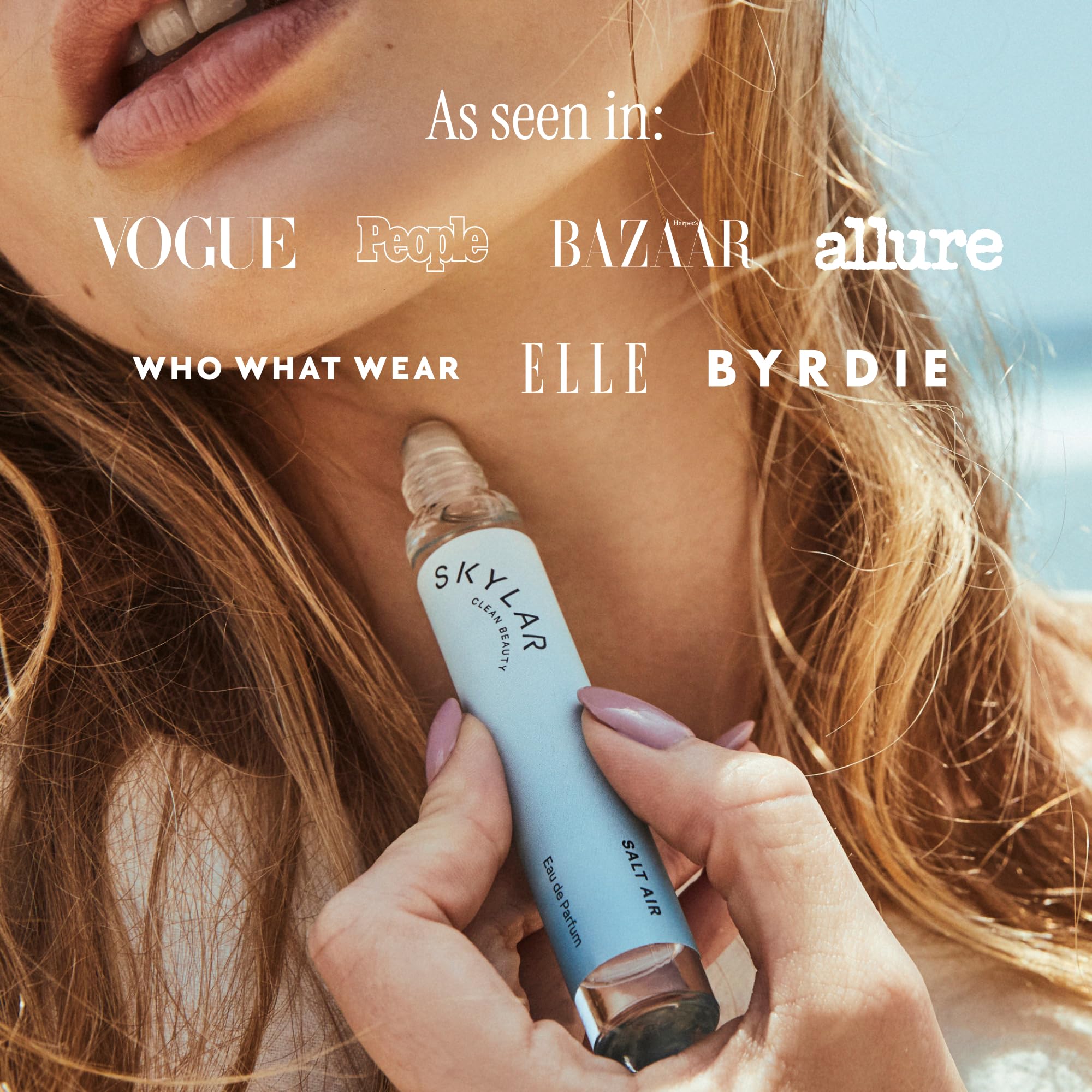 Skylar Salt Air musk finish delivers a clean, everyday-friendly note.
