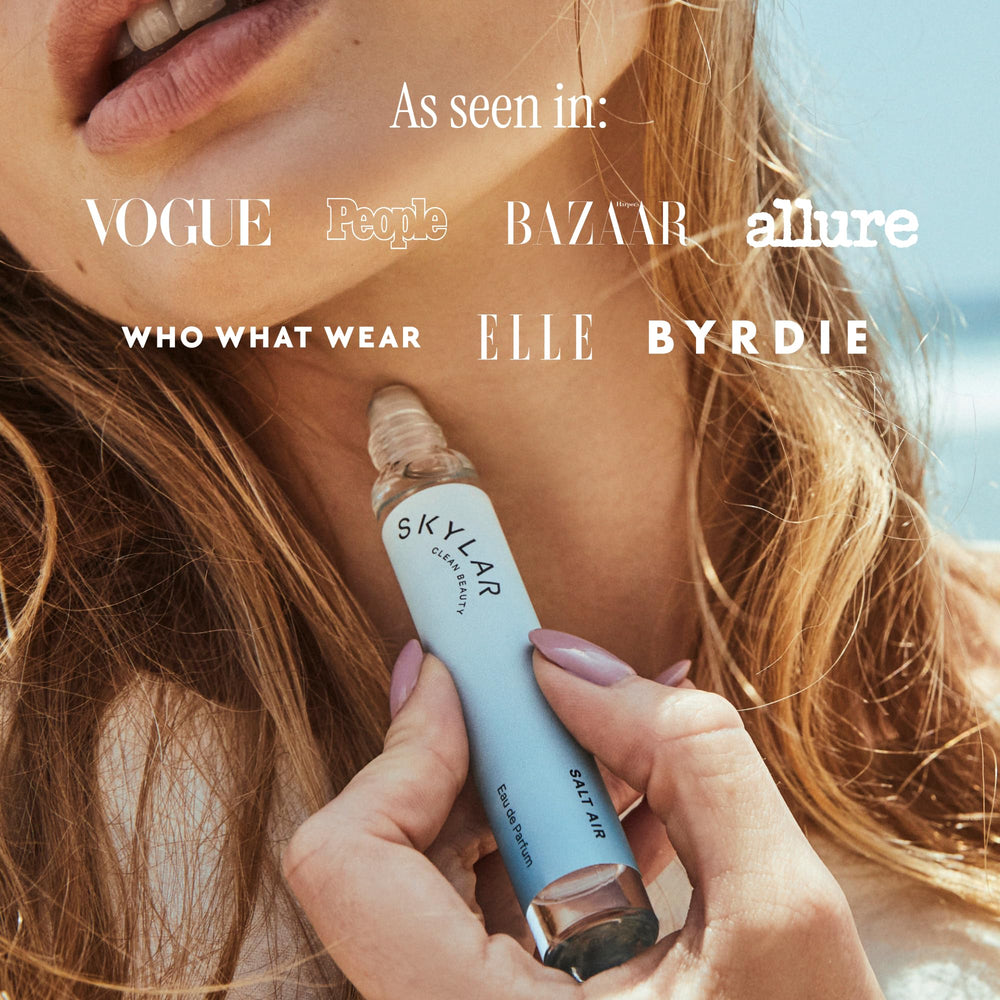 Skylar Salt Air musk finish delivers a clean, everyday-friendly note.