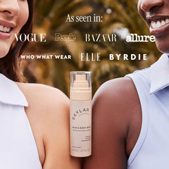 Skylar Vanilla Sky on hair provides a subtle scent