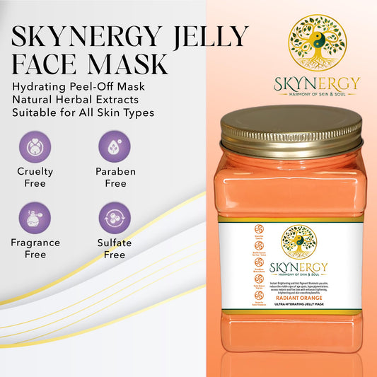 Skynergy Radiant Orange texture close-up showing jelly hydration.