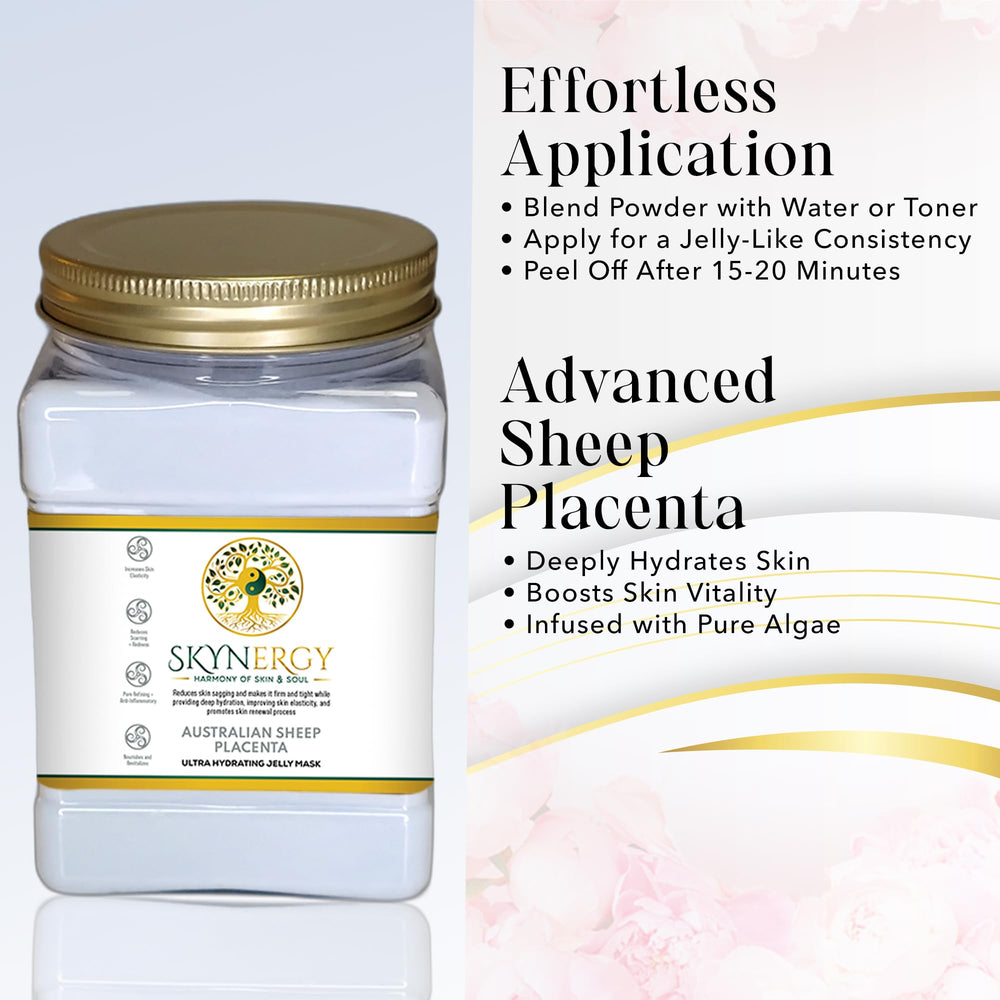 SKYNERGY Sea moss and algae formula provides cooling hydration on skin.
