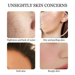 Skynflow collagen mask hydration boost signaling refreshed skin and smooth texture.