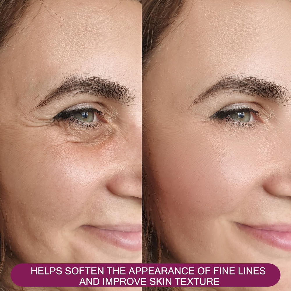 Skynflow collagen mask peel-off action shows clean removal without residue.