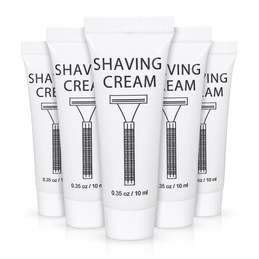 SLequipo 150-pack shaving cream tubes bulk supply for home and hospitality use.