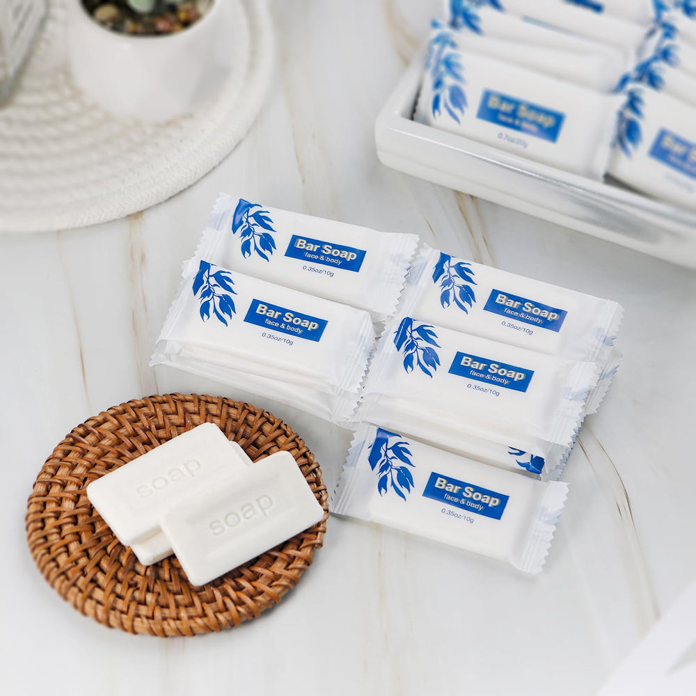 SLequipo mini soap bars sealed wrap emphasizes freshness and mess-free storage.