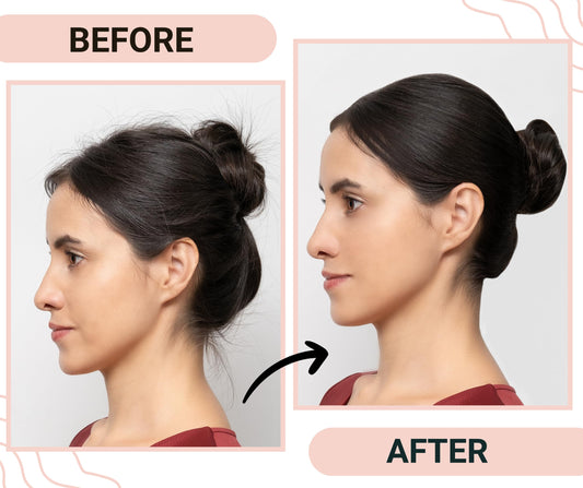 SLICKUP Hair Finishing Stick highlights edges for quick touch-ups.