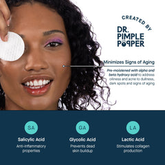 SLMD toner pads compact container design supports simple daily routine