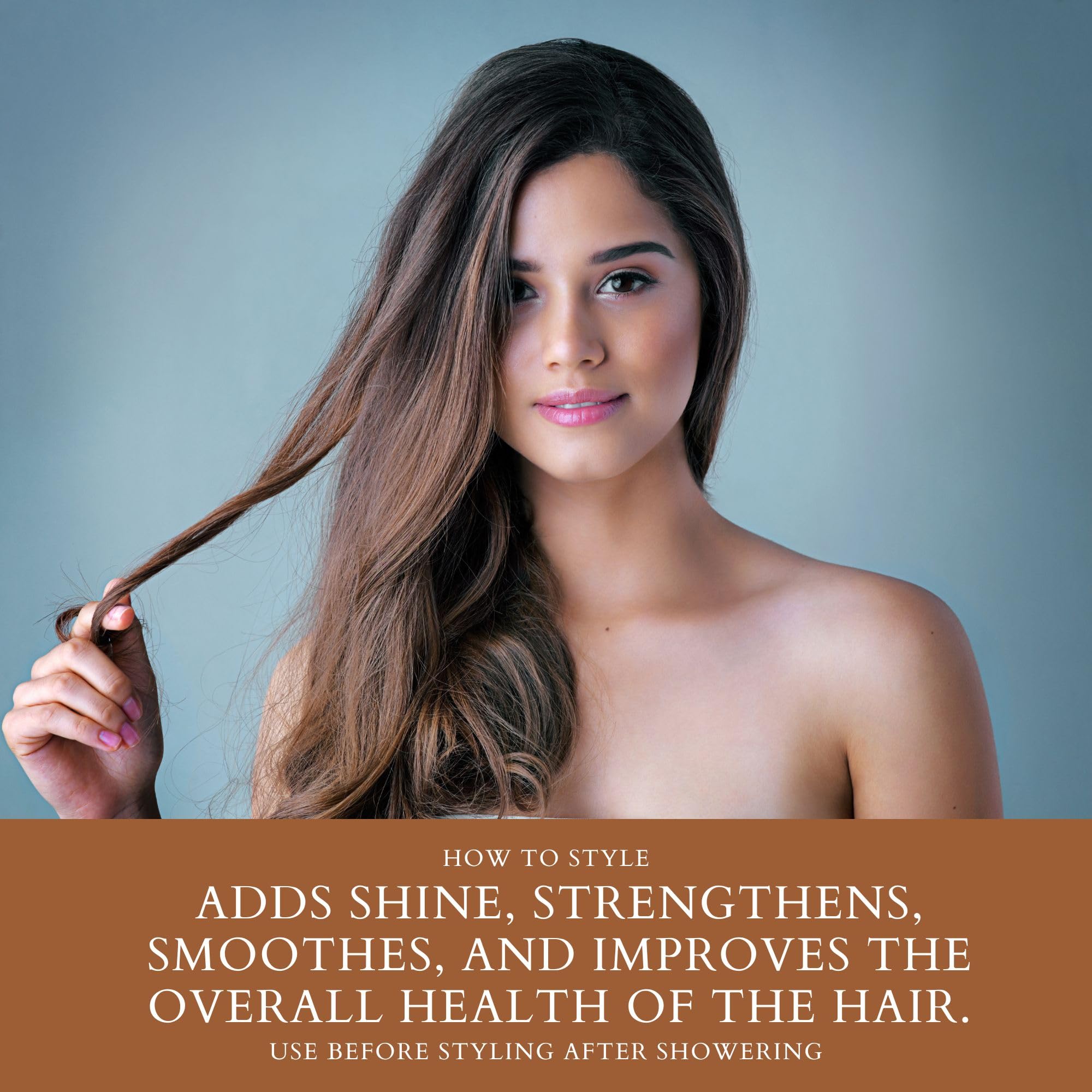 SMART SOLUTIONS Age Defying Vitamin Oil provides a soft, shiny finish on hair.