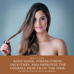 SMART SOLUTIONS Age Defying Vitamin Oil provides a soft, shiny finish on hair.